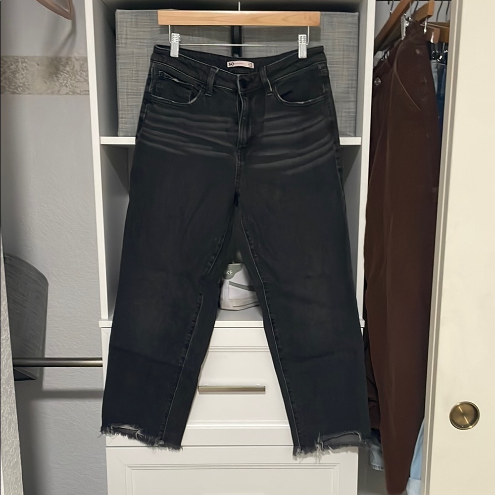 SO High Rise Jeans in Classic Black